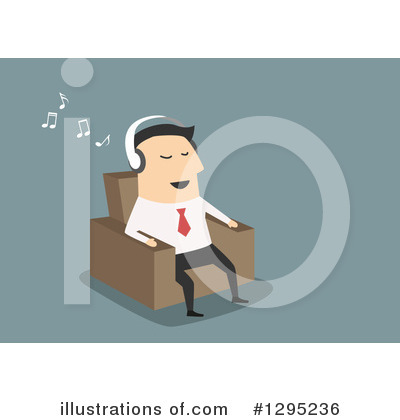 Royalty-Free (RF) Businessman Clipart Illustration by Vector Tradition SM - Stock Sample #1295236