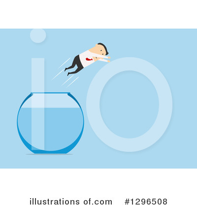 Royalty-Free (RF) Businessman Clipart Illustration by Vector Tradition SM - Stock Sample #1296508