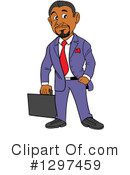 Businessman Clipart #1297459 by LaffToon