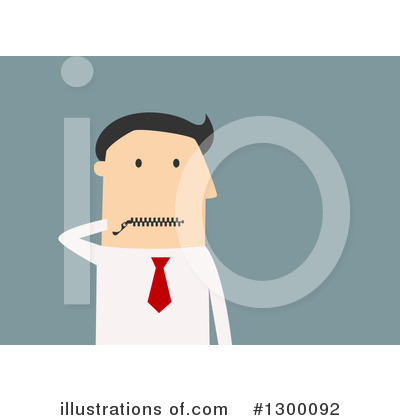 Royalty-Free (RF) Businessman Clipart Illustration by Vector Tradition SM - Stock Sample #1300092