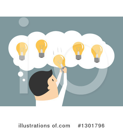 Royalty-Free (RF) Businessman Clipart Illustration by Vector Tradition SM - Stock Sample #1301796