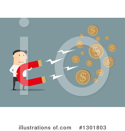 Royalty-Free (RF) Businessman Clipart Illustration by Vector Tradition SM - Stock Sample #1301803