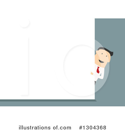 Royalty-Free (RF) Businessman Clipart Illustration by Vector Tradition SM - Stock Sample #1304368