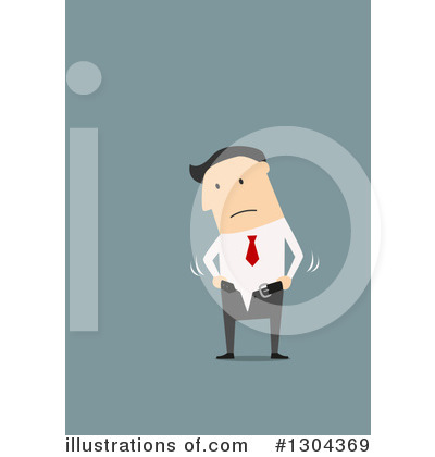 Royalty-Free (RF) Businessman Clipart Illustration by Vector Tradition SM - Stock Sample #1304369