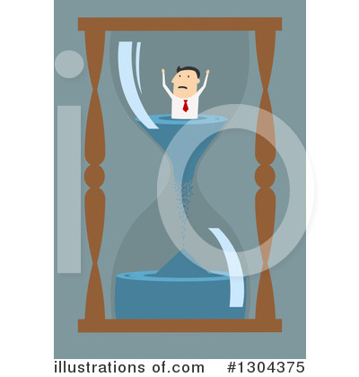 Royalty-Free (RF) Businessman Clipart Illustration by Vector Tradition SM - Stock Sample #1304375