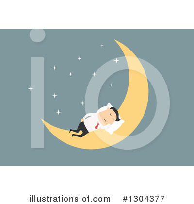 Sleeping Clipart #1304377 by Vector Tradition SM
