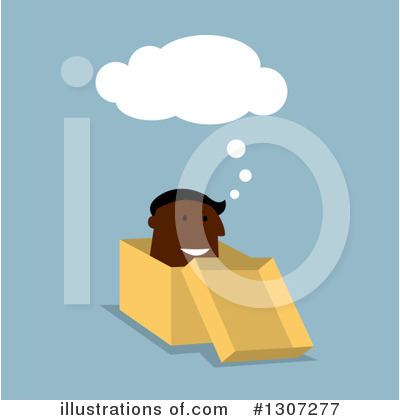 Thinking Clipart #1307277 by Vector Tradition SM
