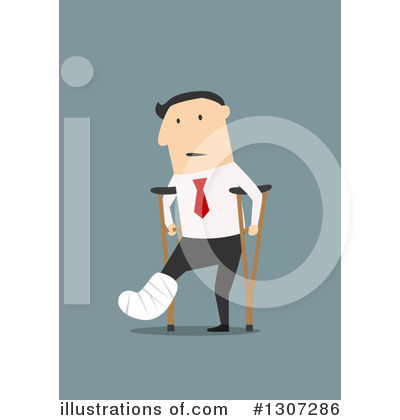 Royalty-Free (RF) Businessman Clipart Illustration by Vector Tradition SM - Stock Sample #1307286