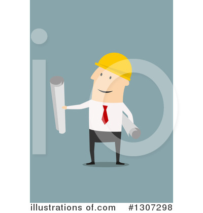 Royalty-Free (RF) Businessman Clipart Illustration by Vector Tradition SM - Stock Sample #1307298