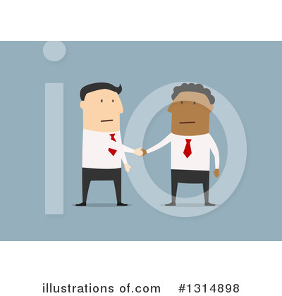 Royalty-Free (RF) Businessman Clipart Illustration by Vector Tradition SM - Stock Sample #1314898