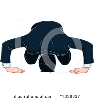 Bowing Clipart #1336337 by Liron Peer