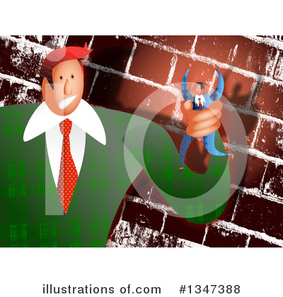 Royalty-Free (RF) Businessman Clipart Illustration by Prawny - Stock Sample #1347388