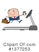 Businessman Clipart #1377253 by Hit Toon