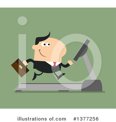Royalty-Free (RF) Businessman Clipart Illustration by Hit Toon - Stock Sample #1377256