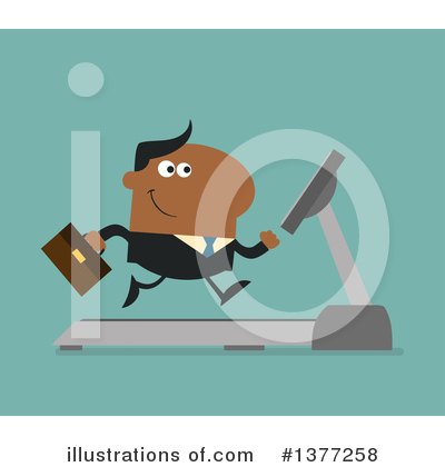Treadmill Clipart #1377258 by Hit Toon
