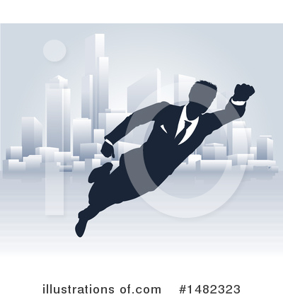 Royalty-Free (RF) Businessman Clipart Illustration by AtStockIllustration - Stock Sample #1482323