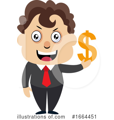 Business Man Clipart #1664451 by Morphart Creations