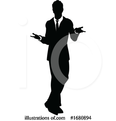 Royalty-Free (RF) Businessman Clipart Illustration by AtStockIllustration - Stock Sample #1680894