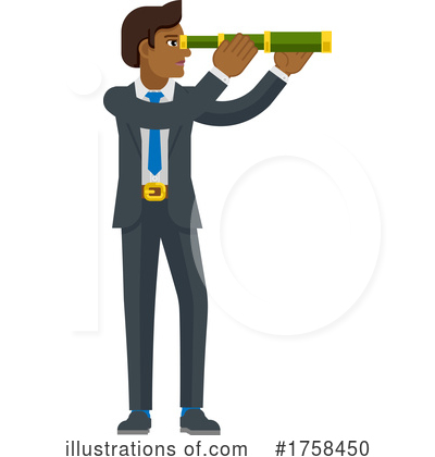 Royalty-Free (RF) Businessman Clipart Illustration by AtStockIllustration - Stock Sample #1758450