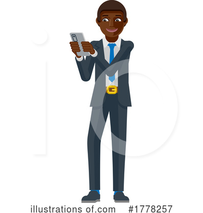 Business Man Clipart #1778257 by AtStockIllustration