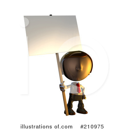 Royalty-Free (RF) Businessman Clipart Illustration by AtStockIllustration - Stock Sample #210975