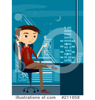 Royalty-Free (RF) Businessman Clipart Illustration by BNP Design Studio - Stock Sample #211058