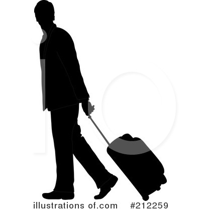 Royalty-Free (RF) Businessman Clipart Illustration by Pams Clipart - Stock Sample #212259
