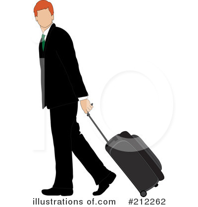 Royalty-Free (RF) Businessman Clipart Illustration by Pams Clipart - Stock Sample #212262
