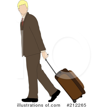 Royalty-Free (RF) Businessman Clipart Illustration by Pams Clipart - Stock Sample #212265