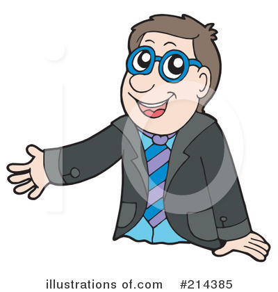 Royalty-Free (RF) Businessman Clipart Illustration by visekart - Stock Sample #214385