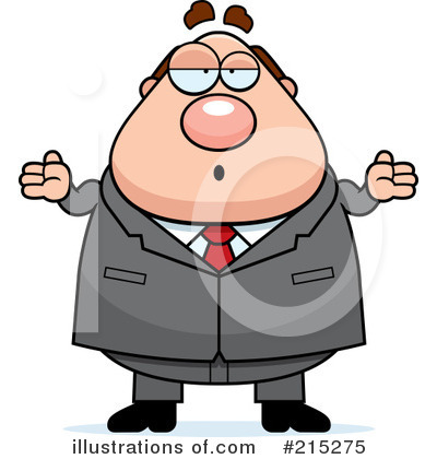 Royalty-Free (RF) Businessman Clipart Illustration by Cory Thoman - Stock Sample #215275