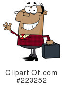 Businessman Clipart #223252 by Hit Toon