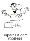 Businessman Clipart #225496 by Hit Toon