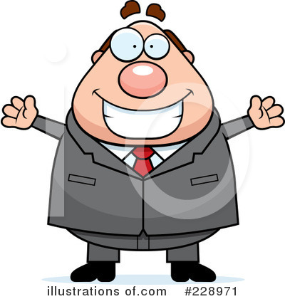 Royalty-Free (RF) Businessman Clipart Illustration by Cory Thoman - Stock Sample #228971