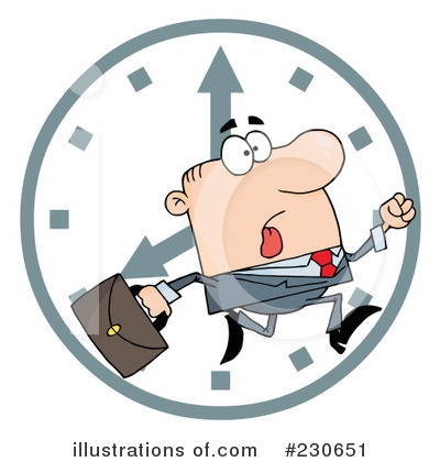 Royalty-Free (RF) Businessman Clipart Illustration by Hit Toon - Stock Sample #230651