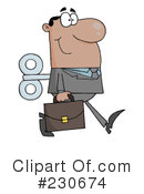 Businessman Clipart #230674 by Hit Toon