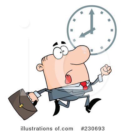 Royalty-Free (RF) Businessman Clipart Illustration by Hit Toon - Stock Sample #230693