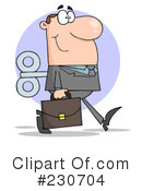 Businessman Clipart #230704 by Hit Toon