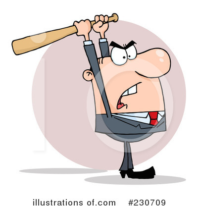 Royalty-Free (RF) Businessman Clipart Illustration by Hit Toon - Stock Sample #230709