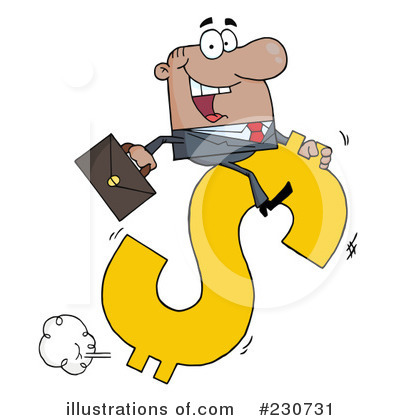 Royalty-Free (RF) Businessman Clipart Illustration by Hit Toon - Stock Sample #230731