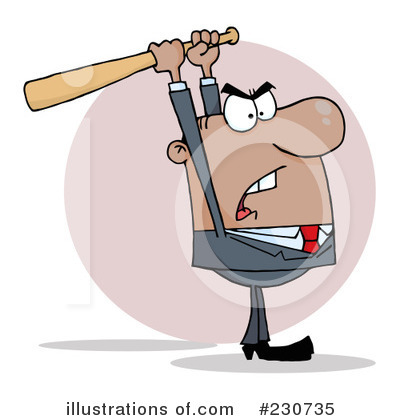 Royalty-Free (RF) Businessman Clipart Illustration by Hit Toon - Stock Sample #230735