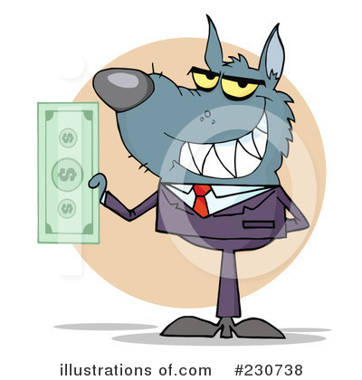 Royalty-Free (RF) Businessman Clipart Illustration by Hit Toon - Stock Sample #230738