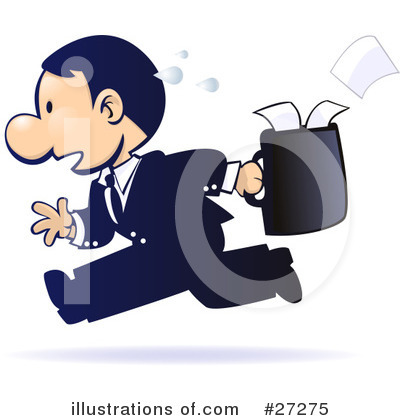 Royalty-Free (RF) Businessman Clipart Illustration by Tonis Pan - Stock Sample #27275