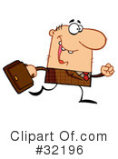 Businessman Clipart #32196 by Hit Toon