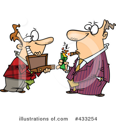 Salesman Clipart #433254 by toonaday