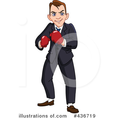Royalty-Free (RF) Businessman Clipart Illustration by yayayoyo - Stock Sample #436719