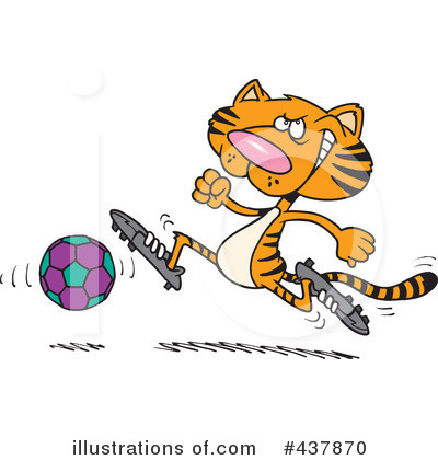 Tiger Clipart #437870 by toonaday