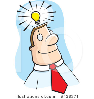 Royalty-Free (RF) Businessman Clipart Illustration by Cory Thoman - Stock Sample #438371