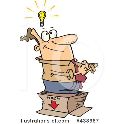 Box Clipart #438687 by toonaday