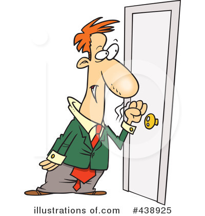 Salesman Clipart #438925 by toonaday